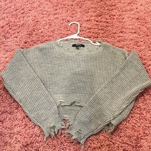 Women’s cropped sweater